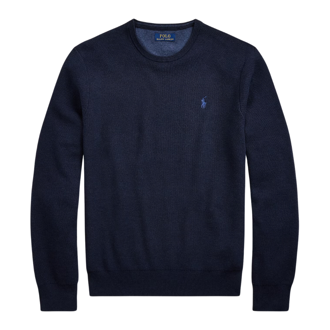 Ralph Lauren Texture Knitwear in Navy