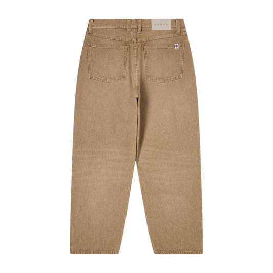 Edwin Tyrell Pant in Beige - Amber Wash