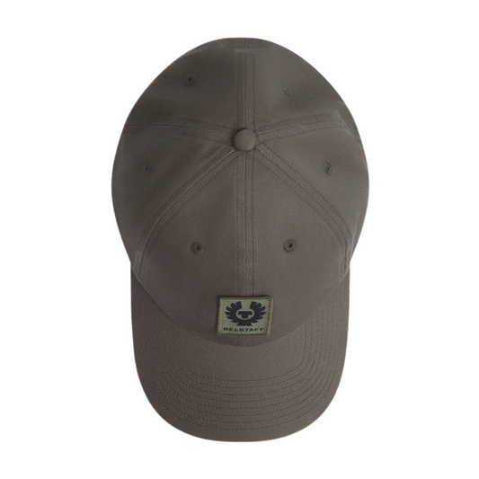 Belstaff Phoenix Logo Cap in Surplus Green