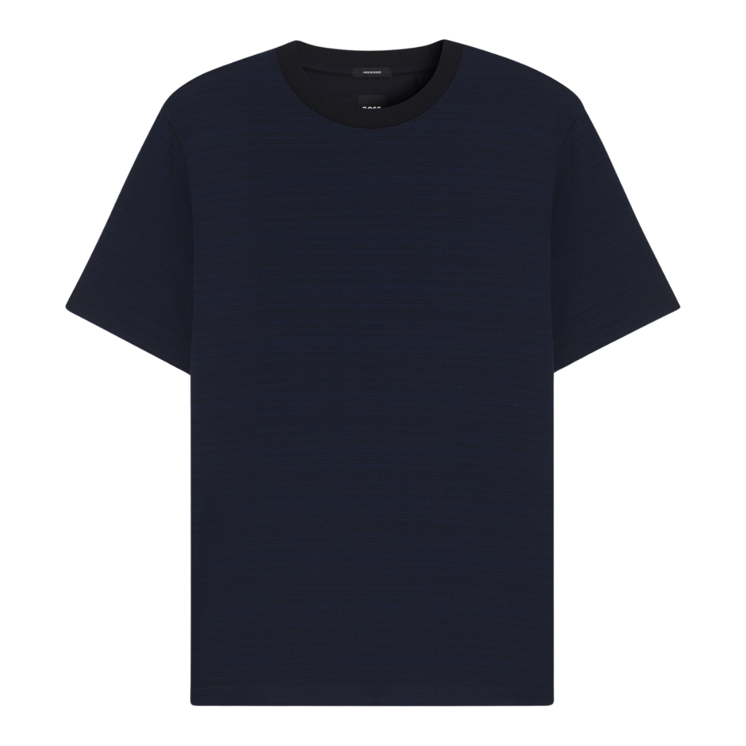 BOSS H-Taut Tee in Dark Blue