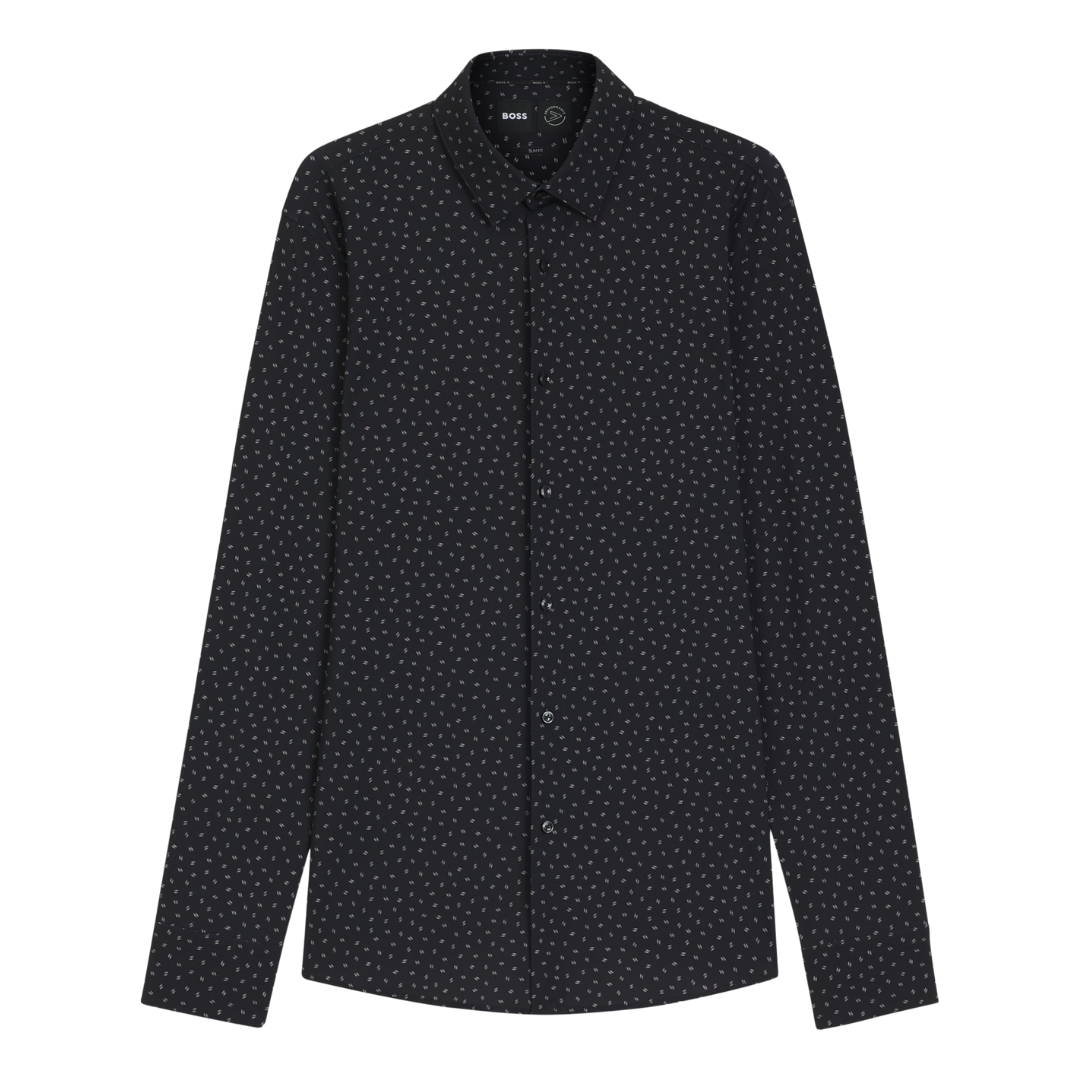 BOSS P-Hank-Kent Shirt in Black