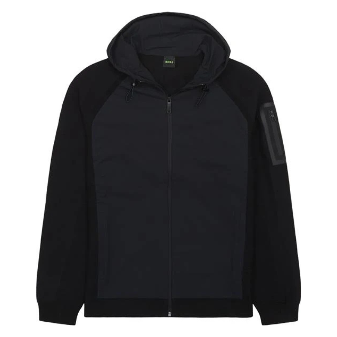Boss K_Urban Commuter Hybrid Jacket in Black