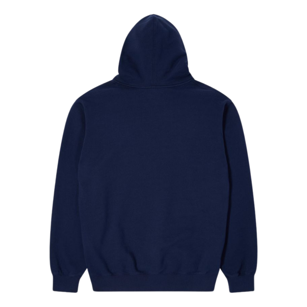 Edwin Sunset on Fuji Hoodie in Maritime Blue