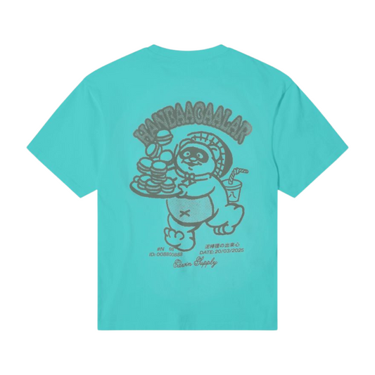 Edwin Tanuki T-Shirt in Baltic Green