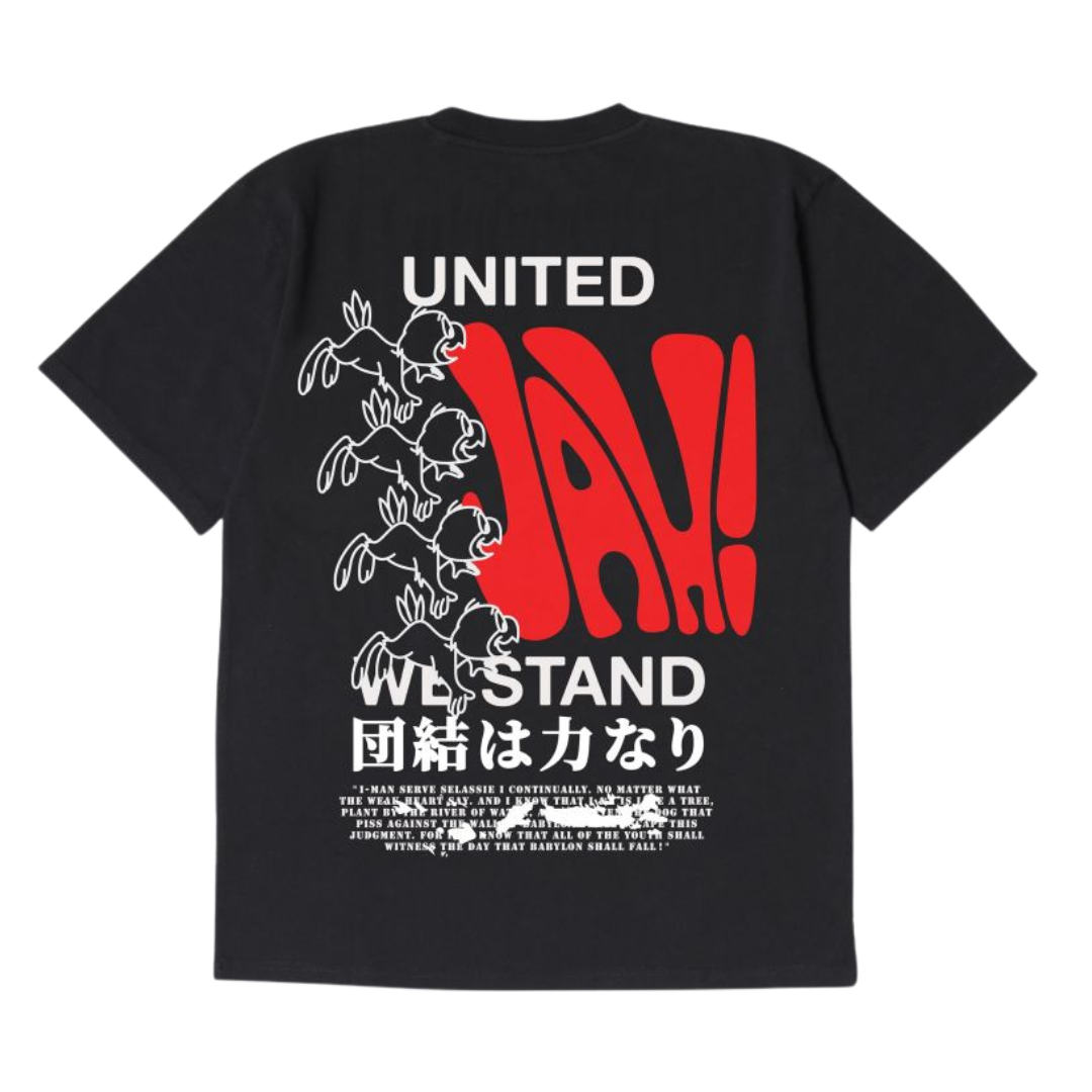 Edwin United We Stand Tee in Black