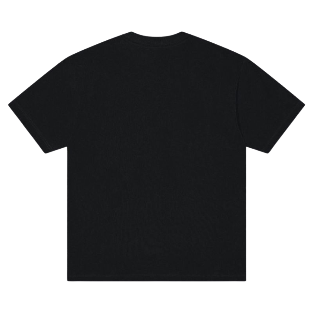 Edwin Sunset on Fuji San Tee in Black