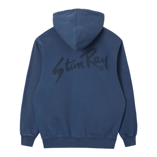 Stan Ray OG Zip Hoodie in Washed Navy