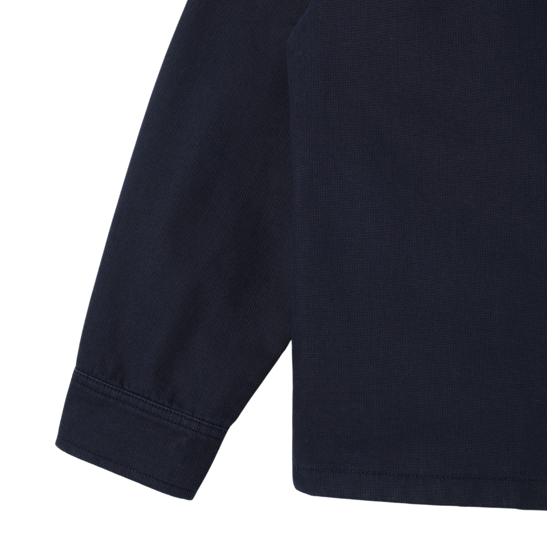 Stan Ray Bedford Zip Shirt in Navy