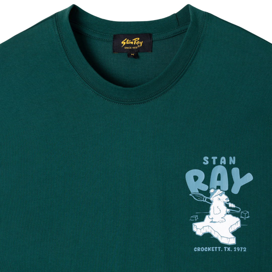 Stan Ray Polar State T-Shirt in Botanical Green