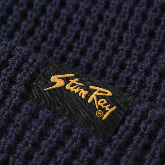 Stan Ray Waffle Beanie in Navy