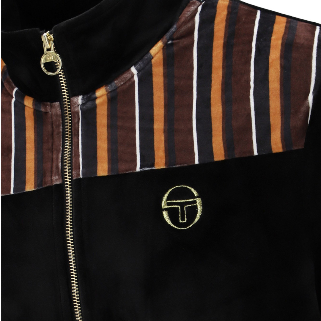 Sergio Tacchini Gabiano TrackTop in Black