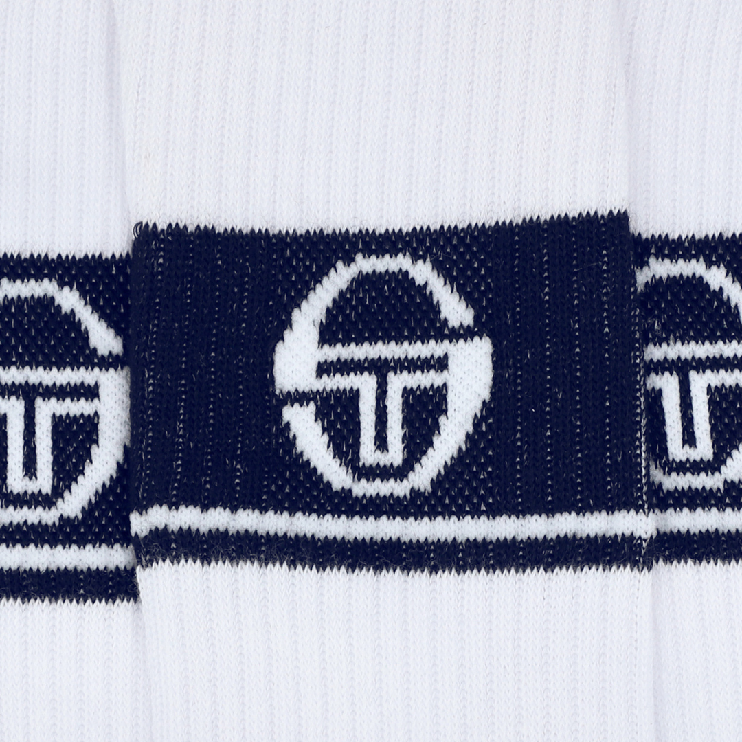 Sergio Tacchini Koos 3-Pack Socks in White