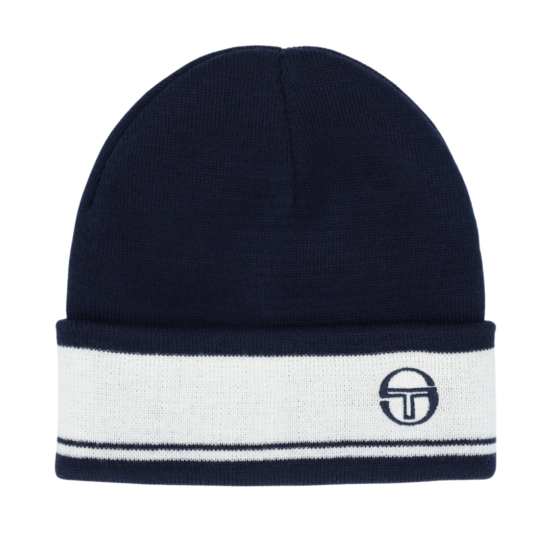 Sergio Tacchini Sellarz Beanie in Maritime Blue
