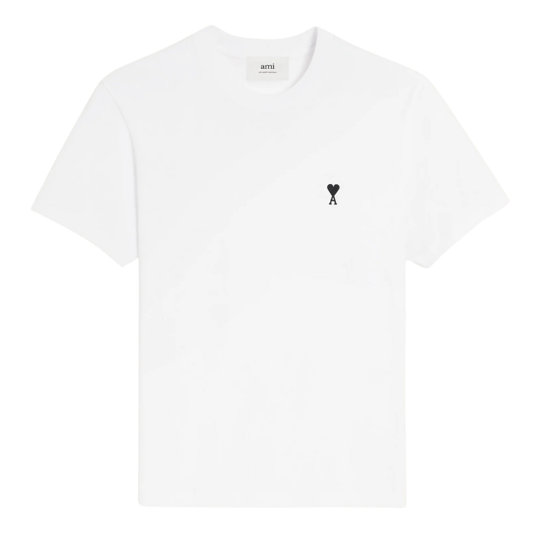 AMI ADC Tee in White