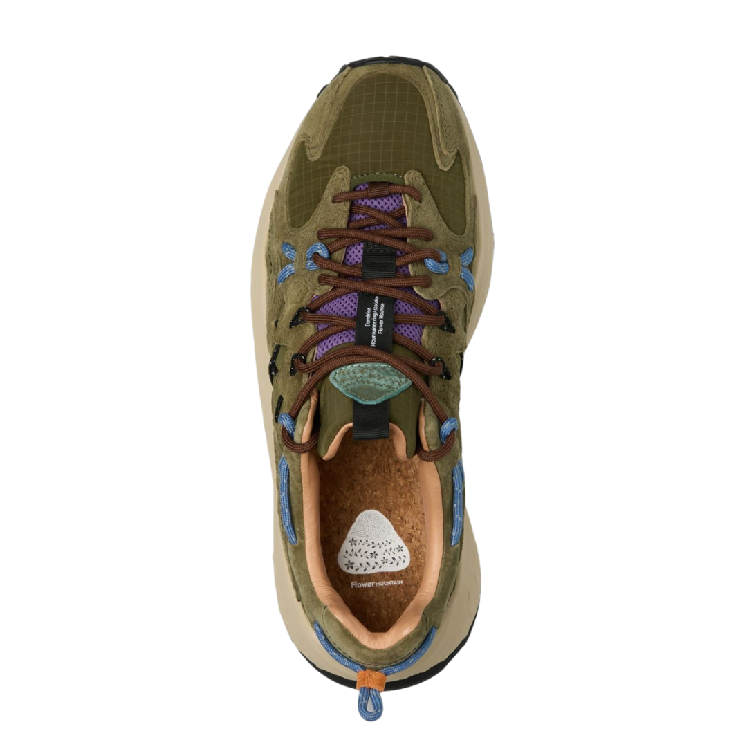 Flower Mountain Yamabushi Sneakers in Green