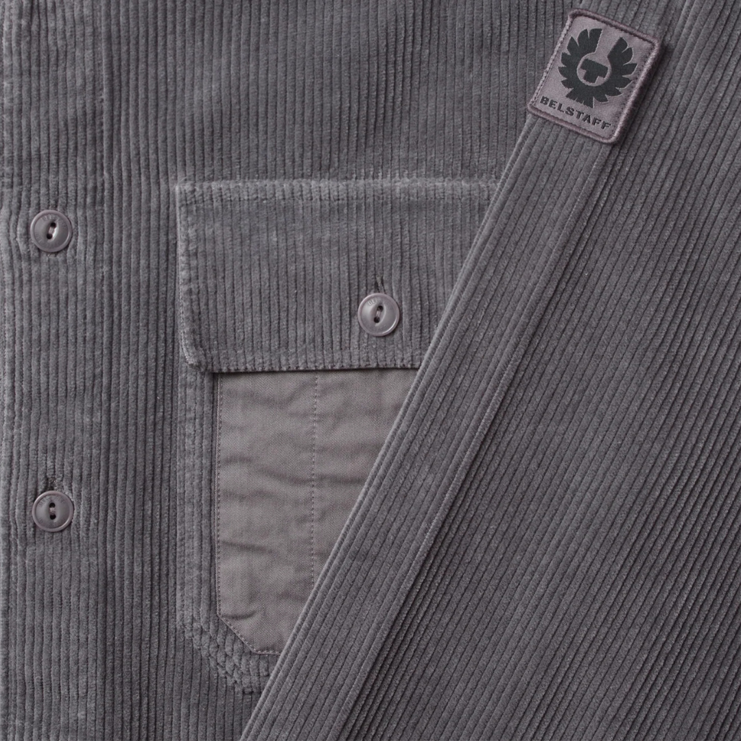 Belstaff Fallgate Shirt in Tornado Grey