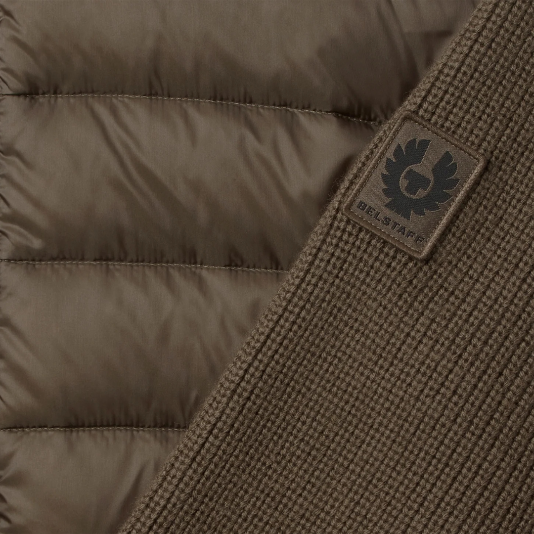 Belstaff Circuiteer Cardigan in Major Brown