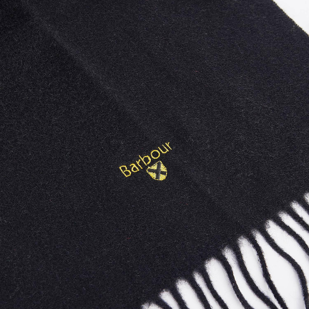 Barbour Lambswool Scarf in Black