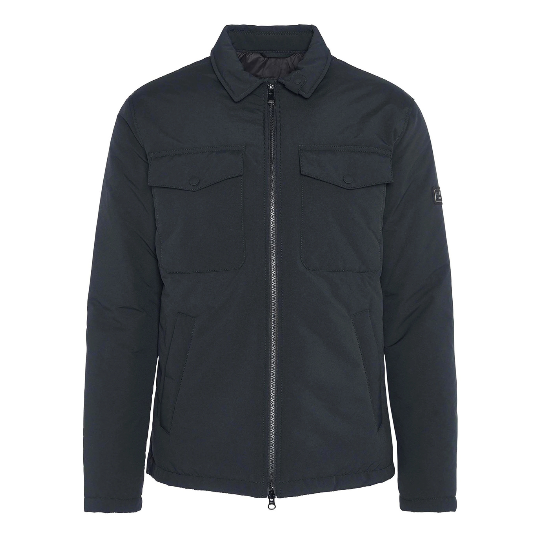 Barbour Distill Quilt Jacket in Black
