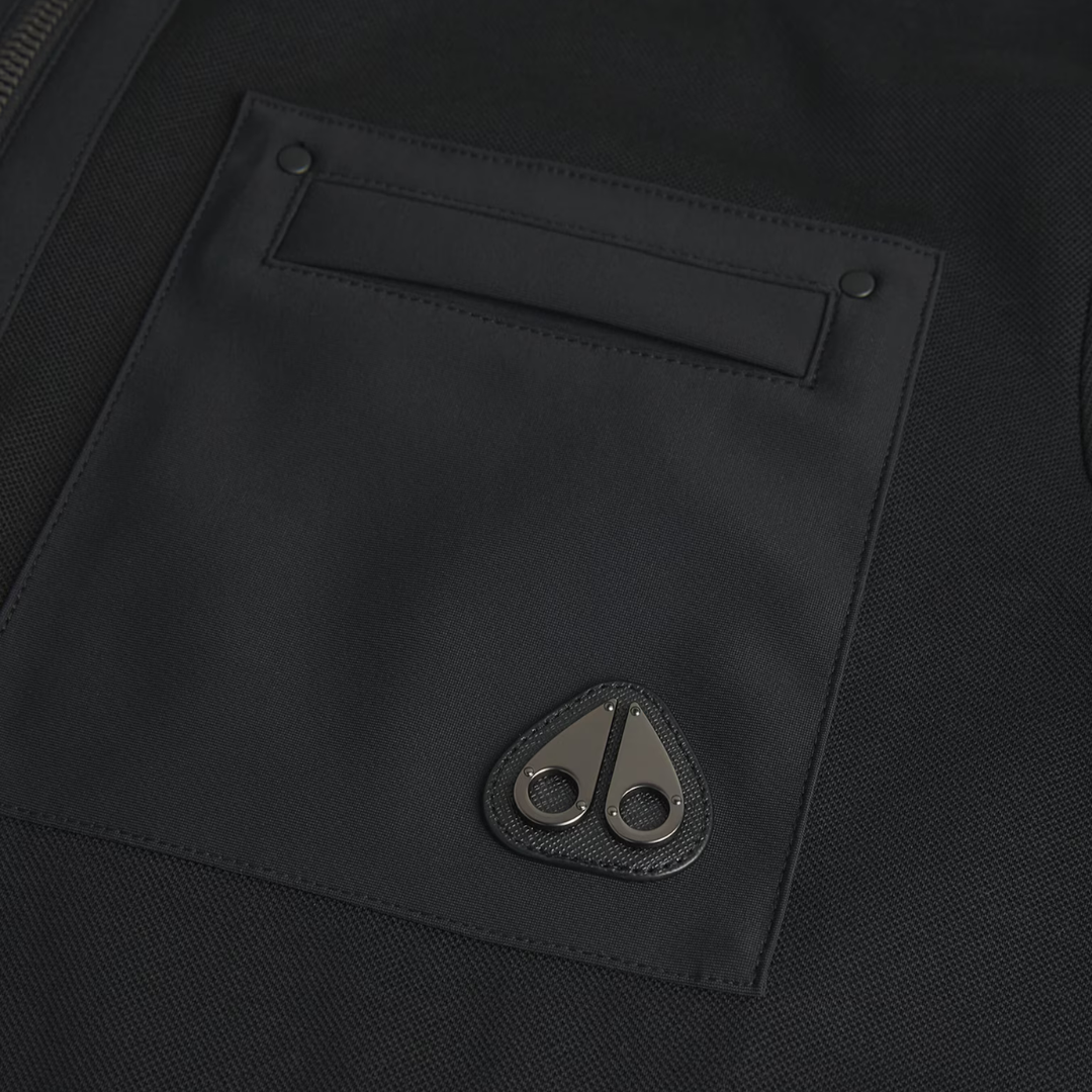 Moose Knuckles Dalon Polo in Black