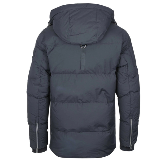 Moose Knuckle Everest 3Q Puffer Jacket in Cement