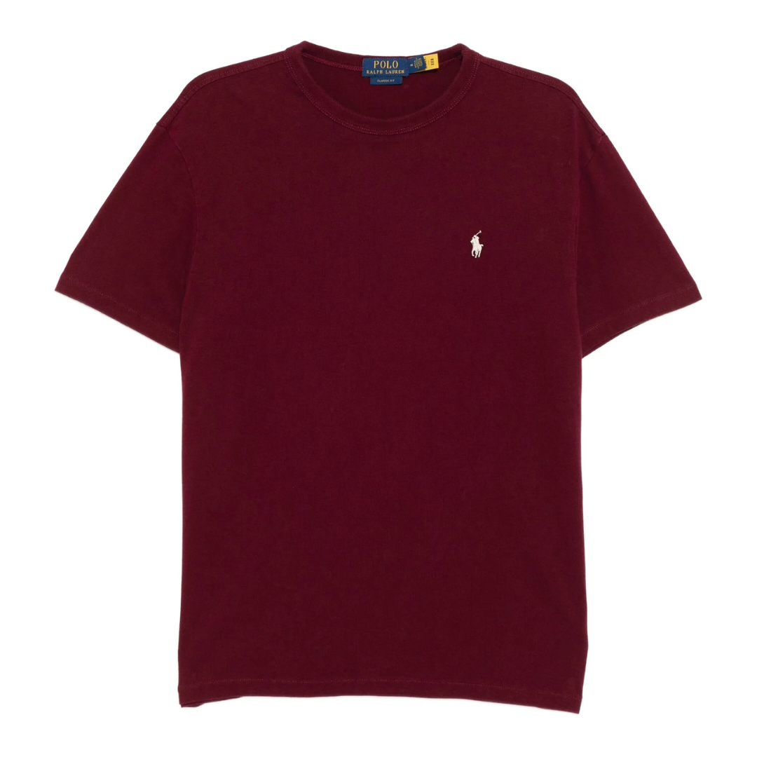 Ralph Lauren Heavyweight Tee in Wine