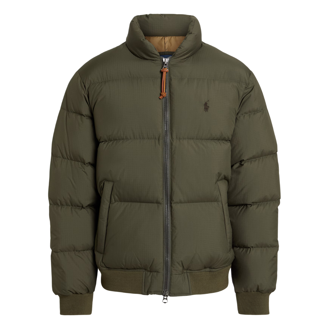 Ralph Lauren Insulated Bomber Jacket in Ranger Green