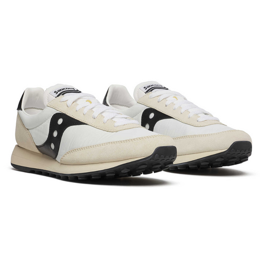 Saucony Trainer 80 in White/Black