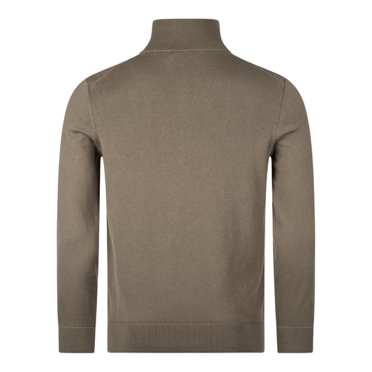 HUGO San Quintus QZip in Medium Grey