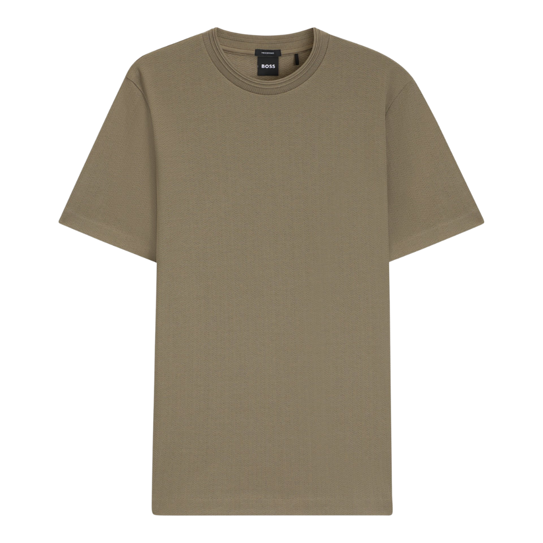BOSS C-Thompson240 Tee in Open Brown