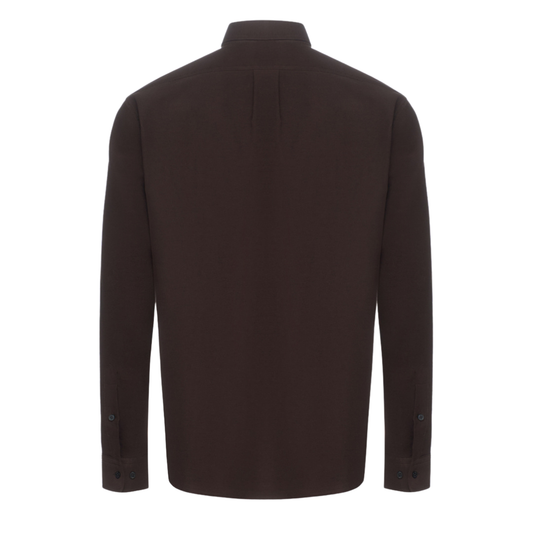 BOSS C-Liam Shirt in Dark Brown