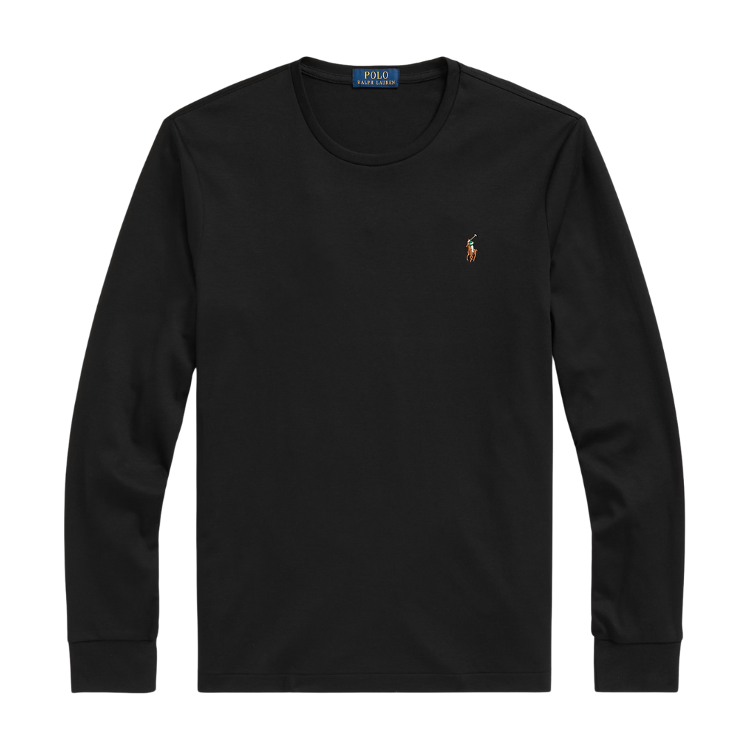 Ralph Lauren Long Sleeve Tee in Black