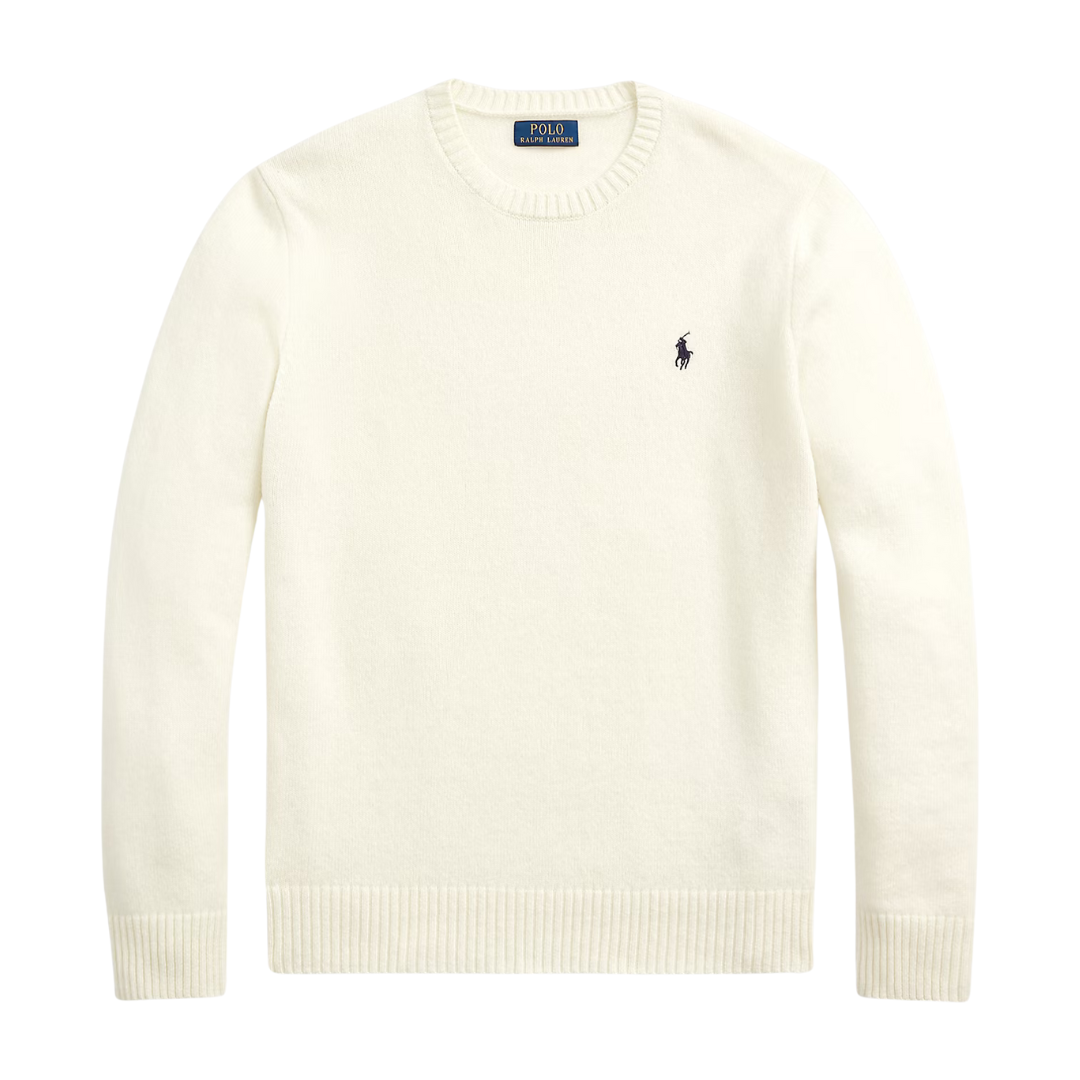 Ralph Lauren Crew Pullover in Andover Cream