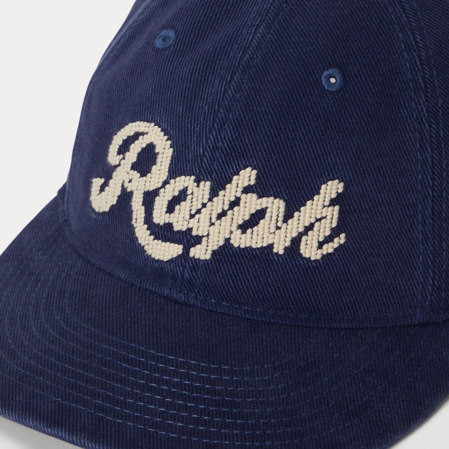 Ralph Lauren Woven Cap in Newport Navy