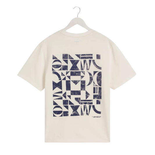 Wax London Dean T-Shirt in Off White