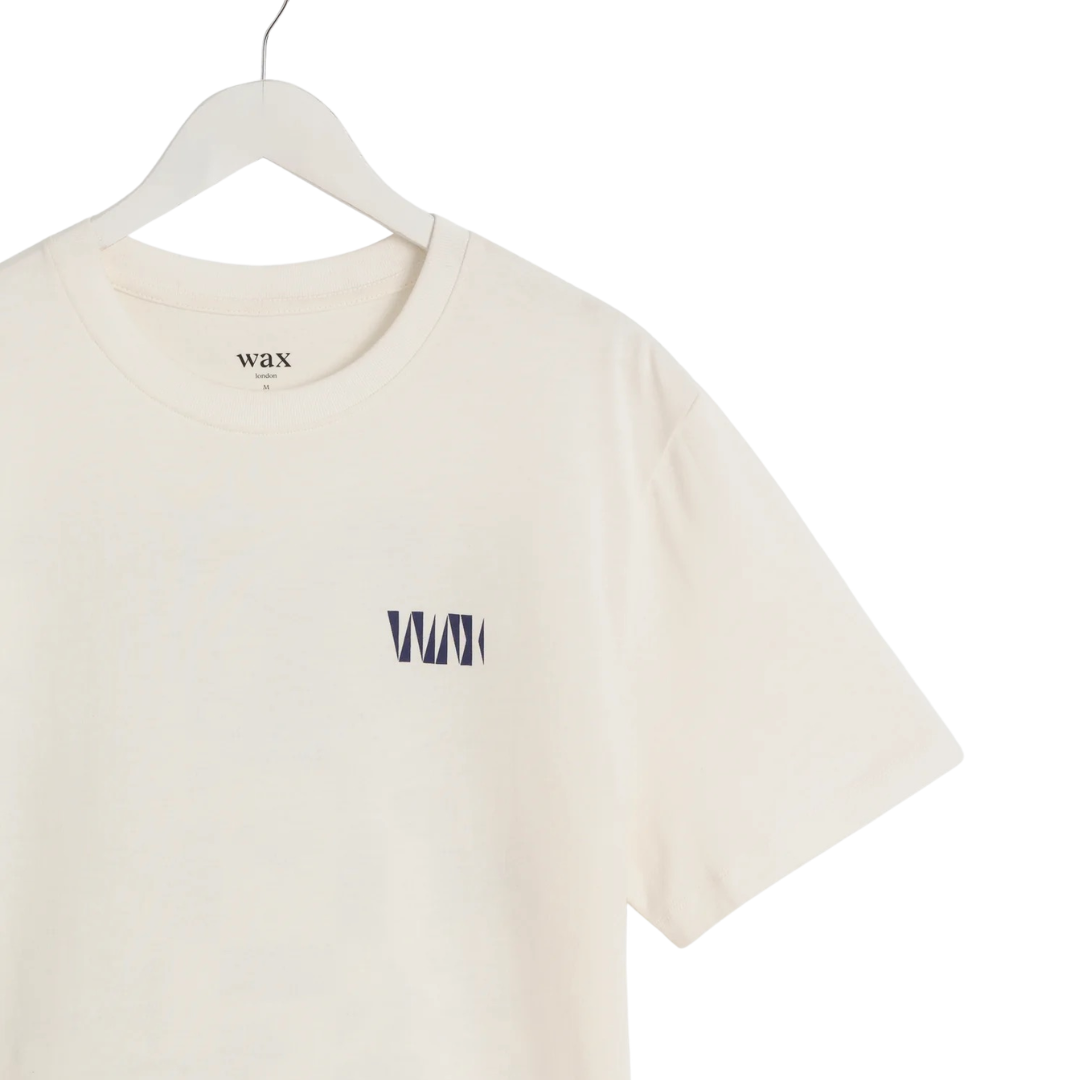 Wax London Dean T-Shirt in Off White
