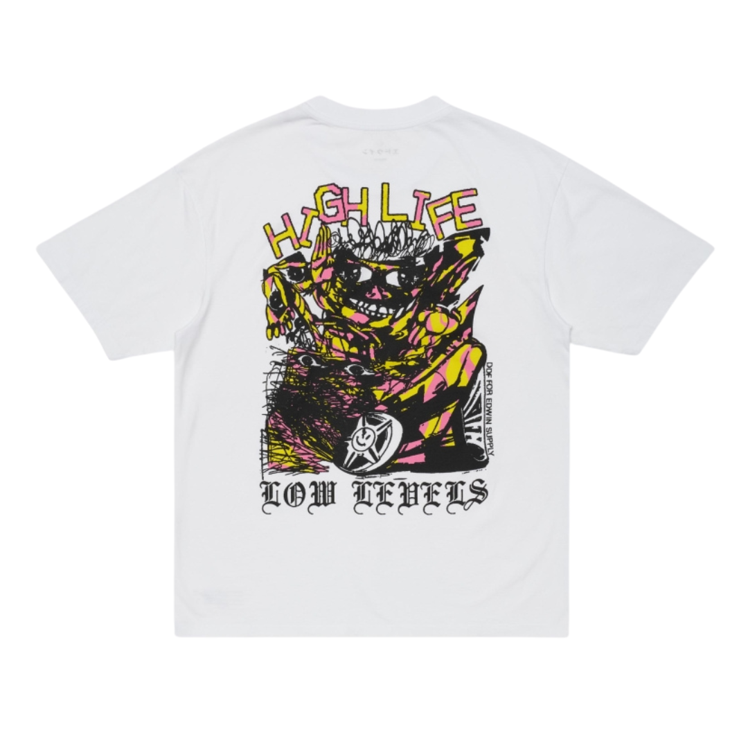 Edwin Hatty Man T-Shirt in White