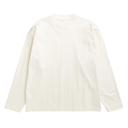 Norse Projects Isefjord LS T-Shirt in Ecru