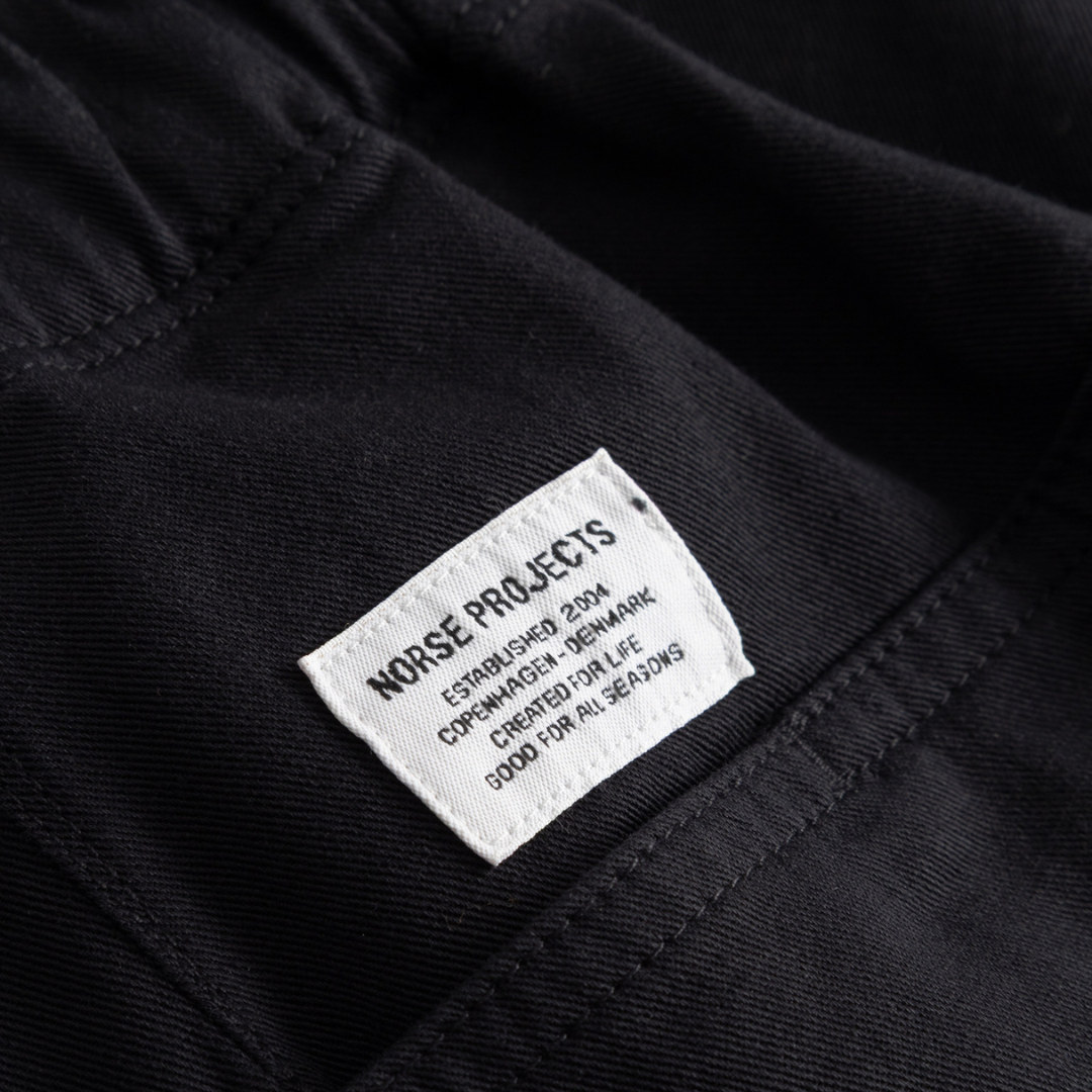 Shorts en twill Trysil Norse Projects noir