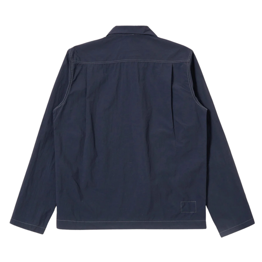 Universal Works Zip Too Shirt in Navy