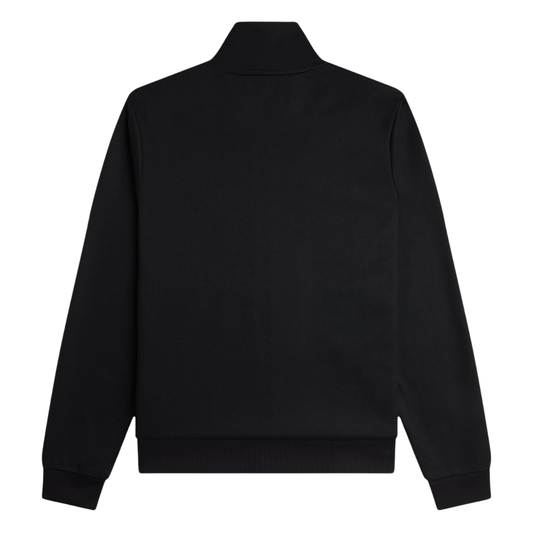Fred Perry Stripe Tape Track Jacket in Black
