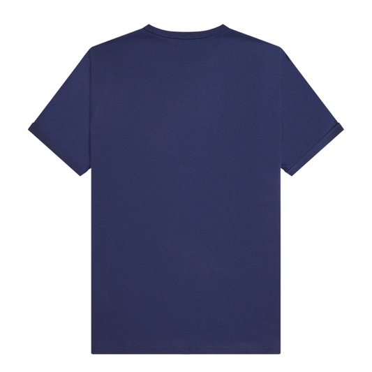 Fred Perry Ringer T-Shirt Tennis Blue