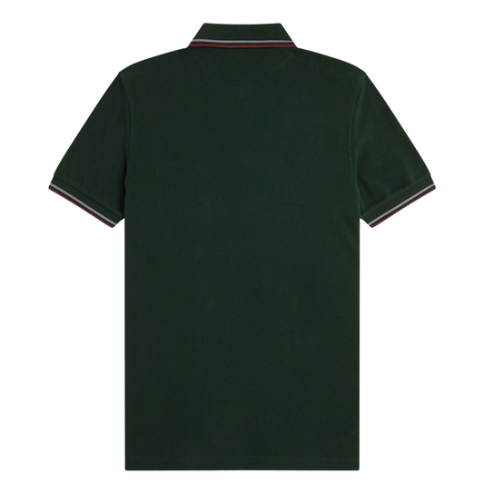 Fred Perry Twin Tipped Polo Shirt in Grassroots
