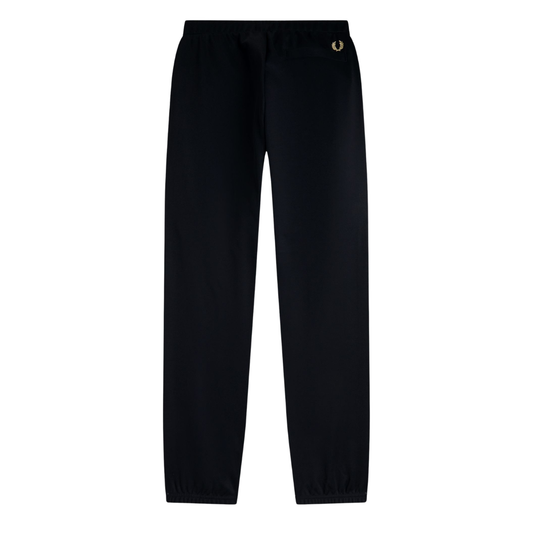 Fred Perry Stripe Tape Track Pant in Black