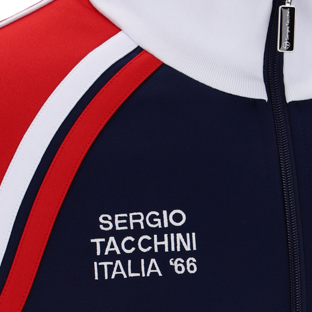 Sergio Tacchini Ghibli Davis Track Top in Maritime Blue