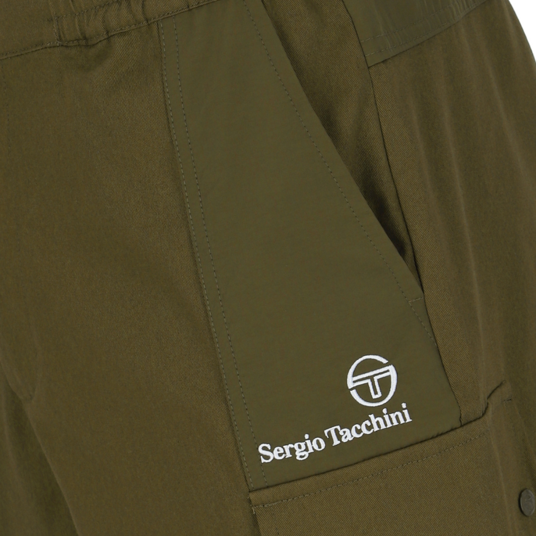 Sergio Tacchini Calisti Shorts in Dark Olive