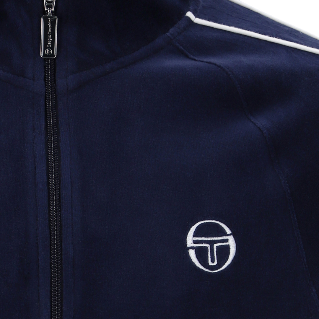 Haut de survêtement Tasso Sergio Tacchini bleu marine