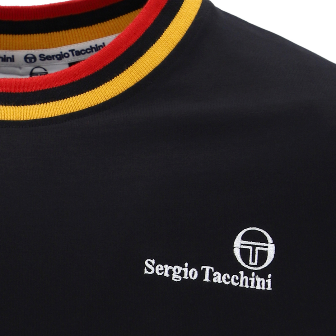 T-shirt Sergio Tacchini Rainer FC Noir
