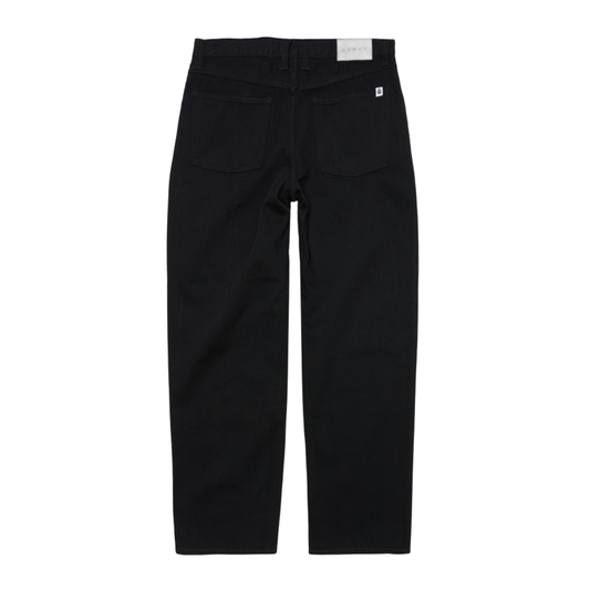 Edwin Tyrell Pants in Black - Rinsed