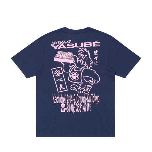 Edwin Soba Yasube T-Shirt in Maritime Blue